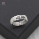 NHẪN BẠC KHẮC HOẠ TIẾT HOA SEN - Gieo mầm hạt giống thiện lương