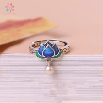 NHẪN BẠC HOA SEN LỤC NGỮ - GỬI BỎ MUỘN PHIỀN - HƯỚNG ĐẾN THANH TỊNH