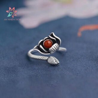 NHẪN HOA SEN CHARM NGỌC - SỰ THANH KHIẾT, THÁNH THIỆN VÀ TINH KHÔI