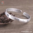 Kiềng tay Lục Tự Đại Minh Chân ngôn khắc Chú đại bi